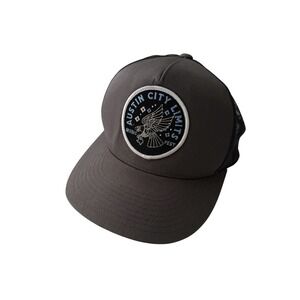 Austin City Limits Trucker Hat One Size Gray Patch Music Festival ACL Austin TX